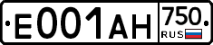 Е001АН750 - 