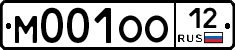 М001ОО12 - 