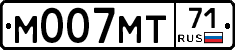 М007МТ71 - 