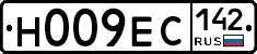 Н009ЕС142 - 