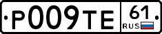 Р009ТЕ61 - 
