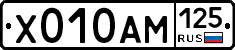 Х010АМ125 - 