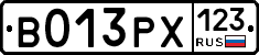 В013РХ123 - 