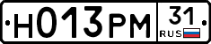 Н013РМ31 - 