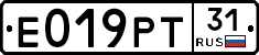 Е019РТ31 - 