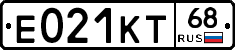 Е021КТ68 - 