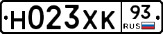 Н023ХК93 - 