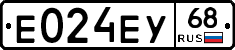 Е024ЕУ68 - 