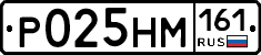 Р025НМ161 - 