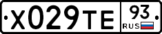 Х029ТЕ93 - 