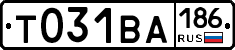 Т031ВА186 - 