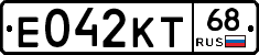Е042КТ68 - 