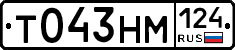 Т043НМ124 - 