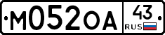 М052ОА43 - 