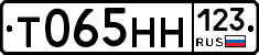Т065НН123 - 