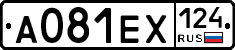 А081ЕХ124 - 