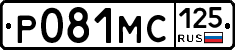 Р081МС125 - 