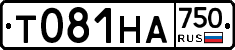 Т081НА750 - 