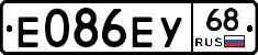 Е086ЕУ68 - 
