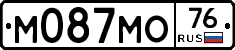 М087МО76 - 