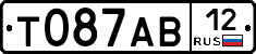 Т087АВ12 - 