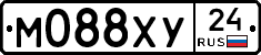 М088ХУ24 - 