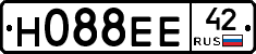 Н088ЕЕ42 - 
