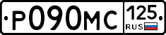 Р090МС125 - 
