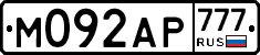 М092АР777 - 