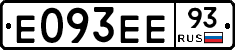 Е093ЕЕ93 - 
