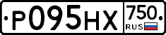 Р095НХ750 - 