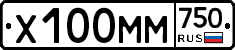 Х100ММ750 - 