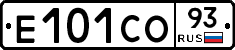 Е101СО93 - 