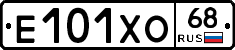 Е101ХО68 - 
