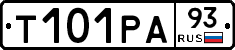 Т101РА93 - 