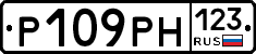 Р109РН123 - 