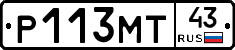 Р113МТ43 - 