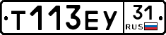 Т113ЕУ31 - 