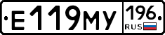 Е119МУ196 - 