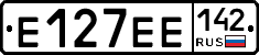 Е127ЕЕ142 - 