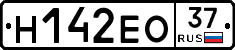Н142ЕО37 - 