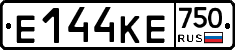 Е144КЕ750 - 