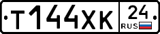 Т144ХК24 - 