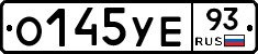 О145УЕ93 - 