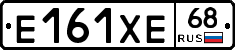 Е161ХЕ68 - 