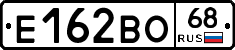 Е162ВО68 - 