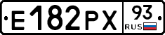 Е182РХ93 - 