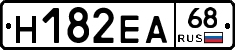 Н182ЕА68 - 