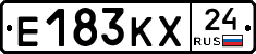 Е183КХ24 - 