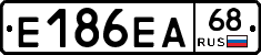 Е186ЕА68 - 
